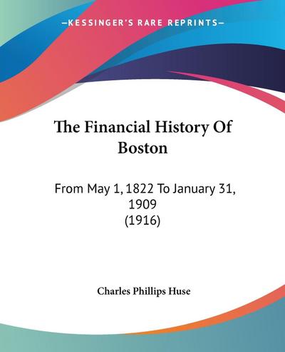 The Financial History Of Boston
