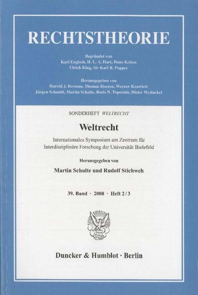 Weltrecht.