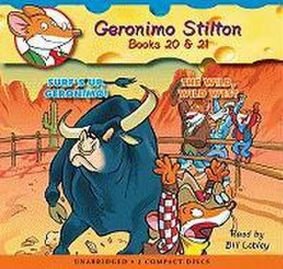 Surf’s Up, Geronimo! / The Wild, Wild West (Geronimo Stilton Audio Bindup #20 & 21) (Audio Library Edition): Surf’s Up, Geronimo! and the Wild, Wild W