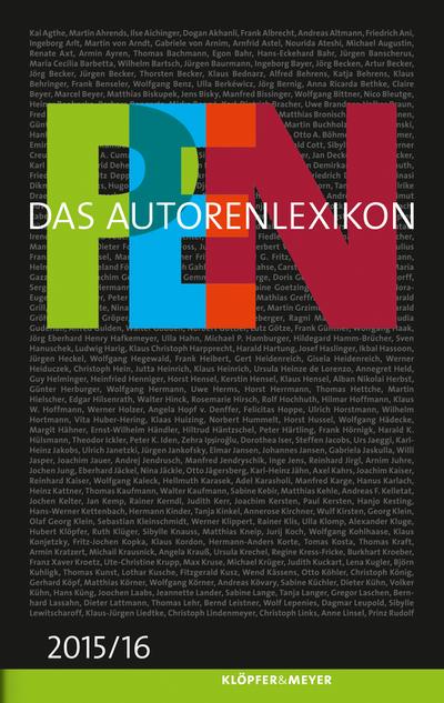 PEN Das Autorenlexikon 2015 / 16; Deutsch