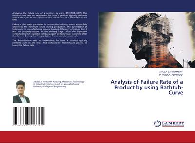 Analysis of Failure Rate of a Product by using Bathtub-Curve