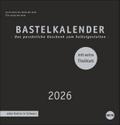 Premium-Bastelkalender schwarz mittel 2026