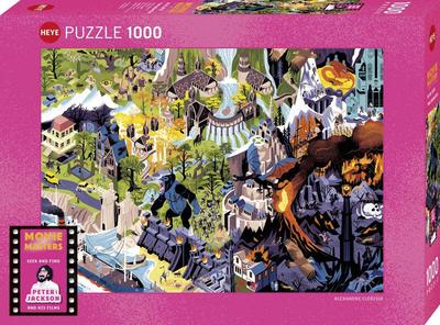 PETER JACKSON FILMS, HEYE Puzzle von Alex Bennett