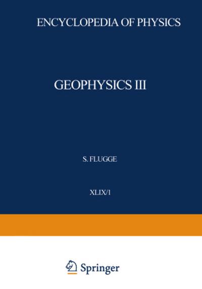 Geophysics III / Geophysik III