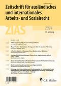 Zeitschrift für ausländisches und internationales 