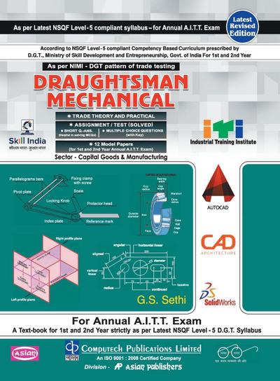 D-MAN MECH. TH & PRACTICAL & ASST./TEST SOL. (NSQF - 5 SYLL.) 1ST & 2ND YR