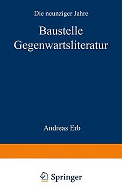 Baustelle Gegenwartsliteratur