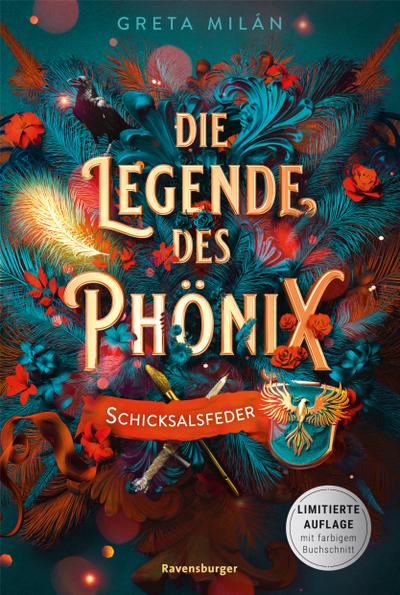 Die Legende des Phönix, Band 2: Schicksalsfeder (SPIEGEL-Bestseller | Limitierte Auflage mit Farbschnitt)