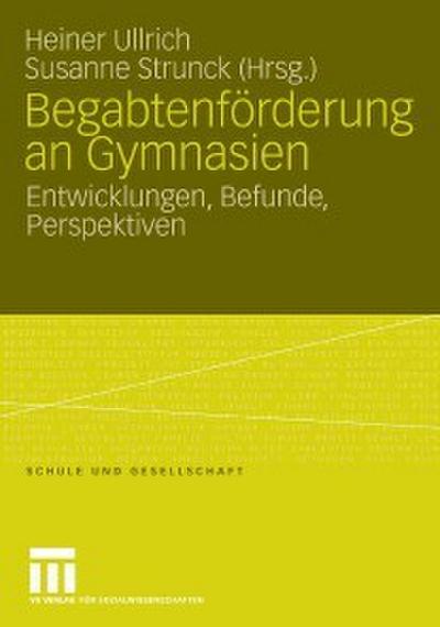 Begabtenförderung an Gymnasien