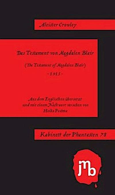 Das Testament von Magdalen Blair