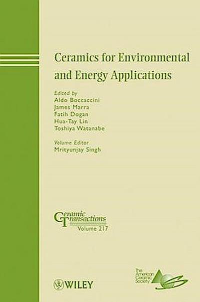 Ceramics for Environmental and Energy Applications
