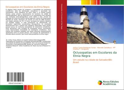 Oclusopatias em Escolares da Etnia Negra