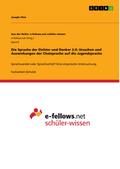 Die Sprache der Dichter und Denker 2.0: Ursachen und Auswirkungen der Chatsprache auf die Jugendsprache