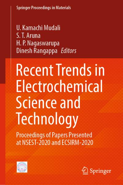 Recent Trends in Electrochemical Science and Technology