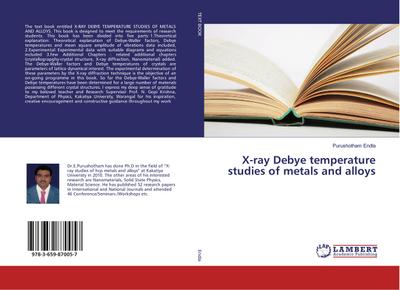 X-ray Debye temperature studies of metals and alloys