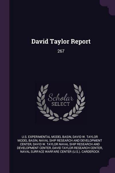 David Taylor Report