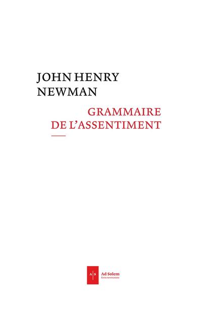 Grammaire de l’assentiment