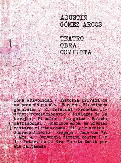 Teatro. Obra completa