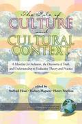 The Role of Culture and Cultural Context in Evaluation