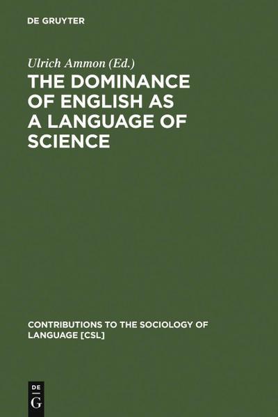 The Dominance of English as a Language of Science