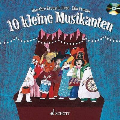 10 kleine Musikanten, m. Audio-CD