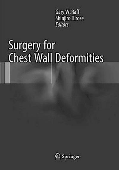 Surgery for Chest Wall Deformities