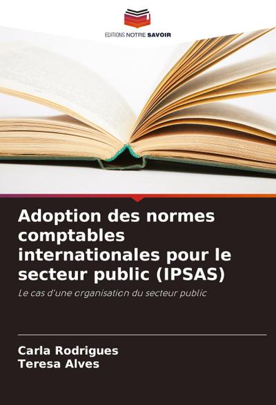 Adoption des normes comptables internationales pour le secteur public (IPSAS)