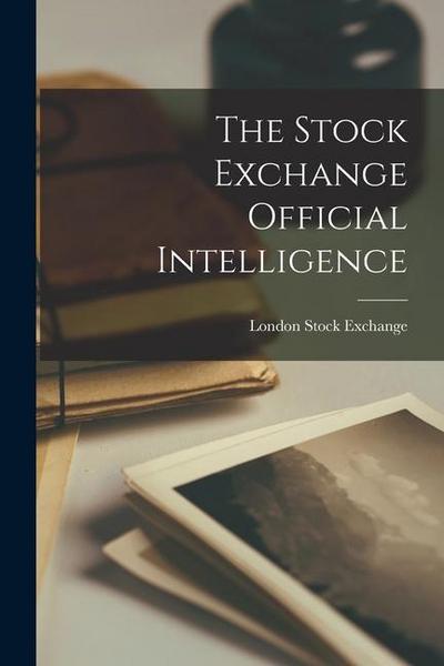The Stock Exchange Official Intelligence