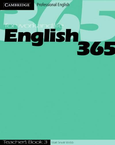 English 365 Teacher’s Book