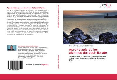 Aprendizaje de los alumnos del bachillerato