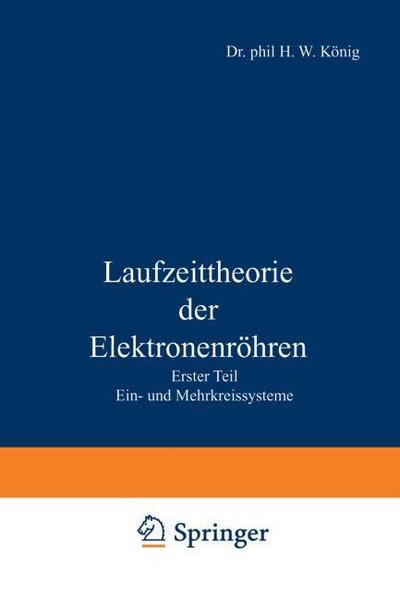 Laufzeittheorie der Elektronenröhren