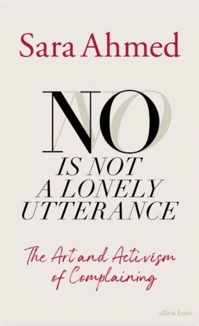 No Is Not a Lonely Utterance