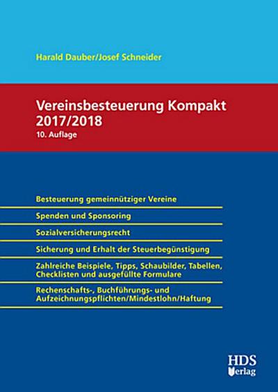 Vereinsbesteuerung Kompakt 2017/2018
