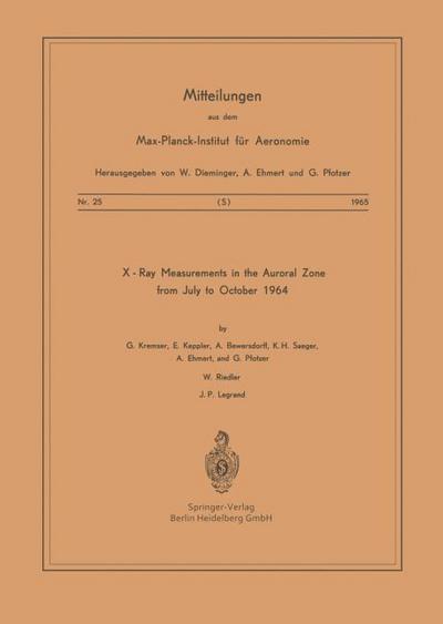 X-Ray Measurements in the Auroral Zone from July to October 1964
