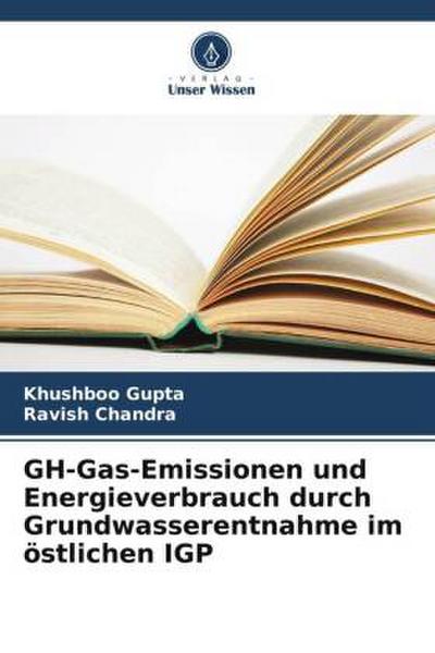 GH-Gas-Emissionen und Energieverbrauch durch Grundwasserentnahme im östlichen IGP
