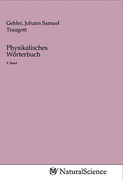Physikalisches Wörterbuch