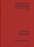 Philosophische Clandestina der deutschen Aufklärun