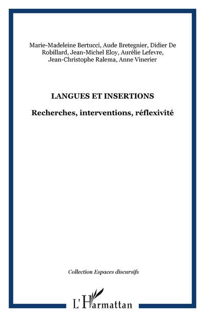 Langues et insertions