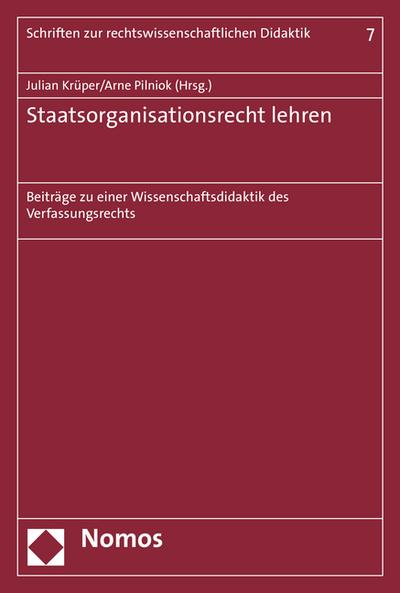 Staatsorganisationsrecht lehren