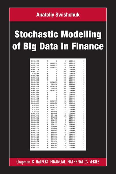 Stochastic Modelling of Big Data in Finance