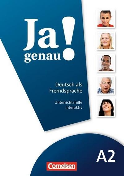 Ja genau! - Deutsch als Fremdsprache Unterrichtshilfe interaktiv, 1 CD-ROM