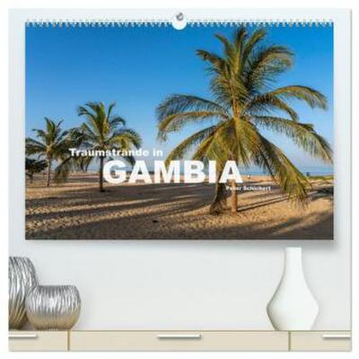 Traumstrände in Gambia (hochwertiger Premium Wandkalender 2026 DIN A2 quer), Kunstdruck in Hochglanz