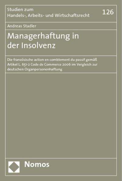 Managerhaftung in der Insolvenz