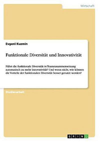 Funktionale Diversität und Innovativität