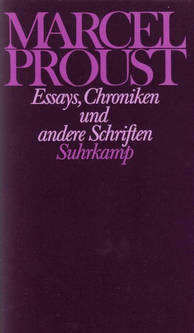 Essays, Chroniken und andere Schriften