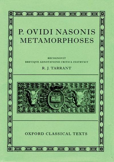 Ovid Metamorphoses - R. J. Tarrant