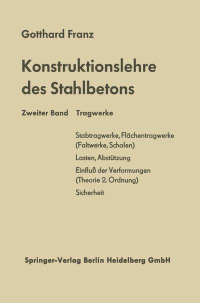 Konstruktionslehre des Stahlbetons