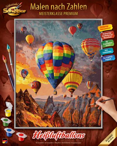 Schipper Malen nach Zahlen - Heißluftballons