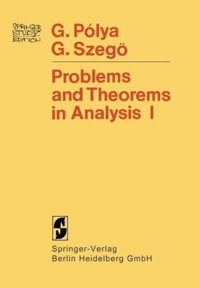 Problems and Theorems in Analysis