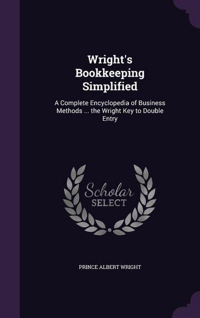 WRIGHTS BOOKKEEPING SIMPLIFIED
